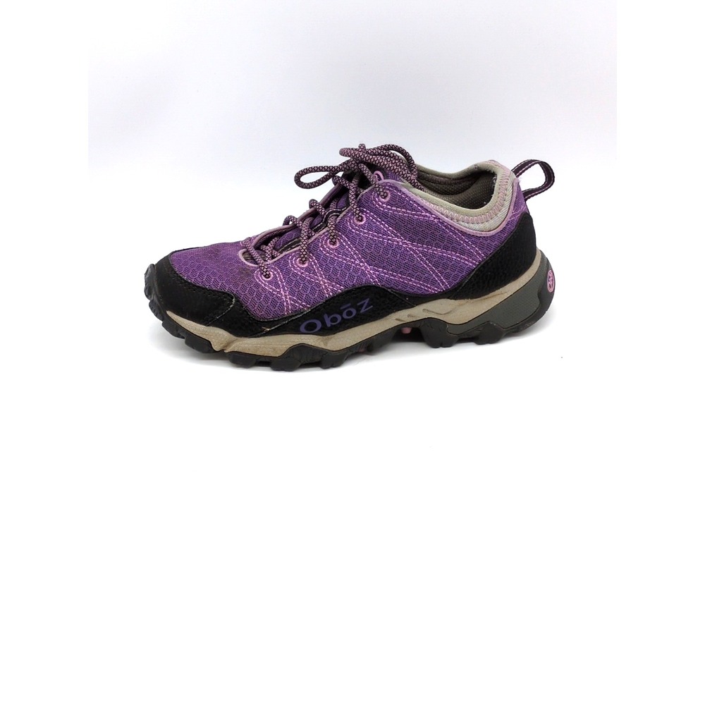 Oboz Sneakers Womens Purple 6.5 Athletic Hiking‎ Shoes Sturdy Comfort